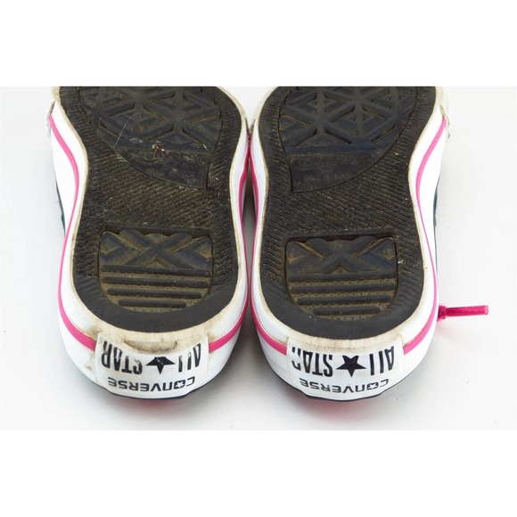 Converse All Star Toddler Girls 11.5 Medium Black Low Top Fabric 646860F - Picture 5 of 6